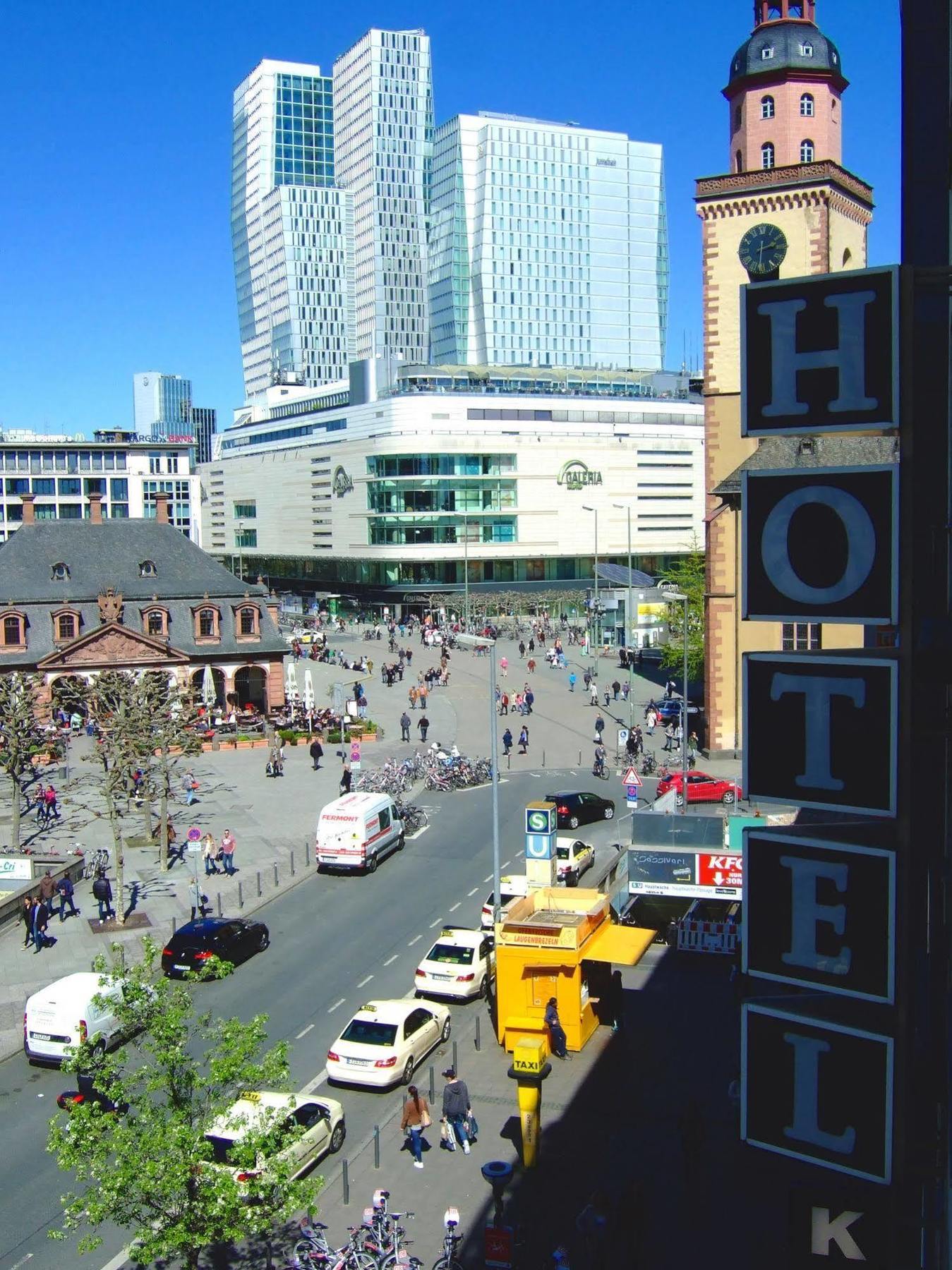 Hotel Zentrum An Der Hauptwache Frankfurt am Main Eksteriør bilde